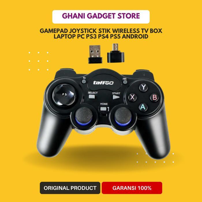 SALE Gamepad Joystick Stik Wireless TV Box Laptop PC PS3 PS4 PS5 Android TERMURAH