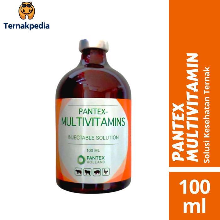 Pantex Multivitamin 100 Ml - Multivitamin Pantex - Multivitamin Hewan Ternak - Multivitamin Sapi &