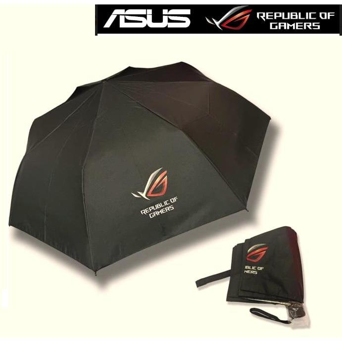 Payung lipat Fashion cowok cewek Design Logo Asus ROG Terbaru Original