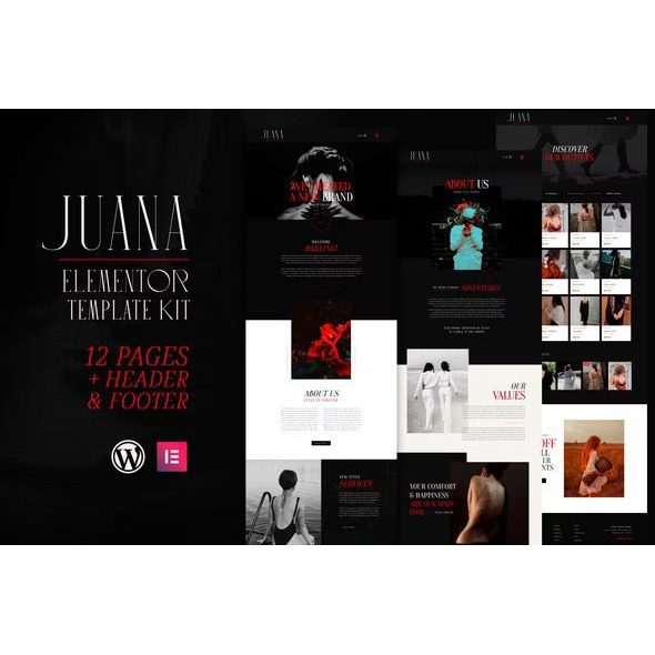 JUANA – Elementor Template Kit – WooCommerce Compatible Elementor Kit