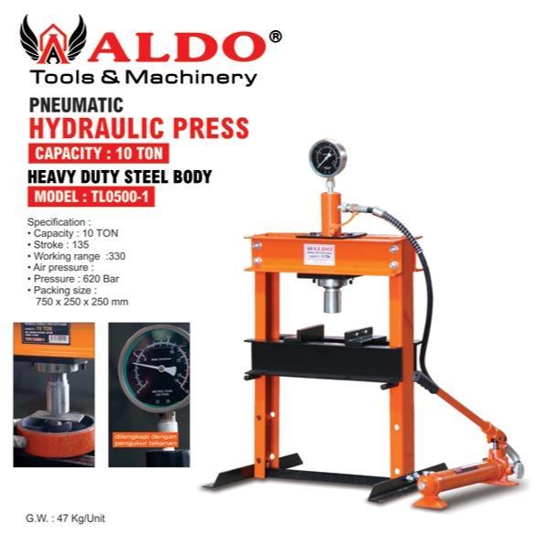 MESIN HYDRAULIC PRESS / HYDRAULIC PRESS  PNEUMATIC  / MESIN ALAT PRESS HIDROLIK / MESIN PRES ALAT HI