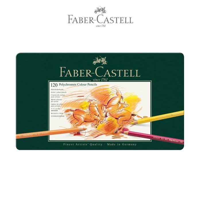 Faber-Castell Pensil Warna Polychromos Premium Profesional Set 120