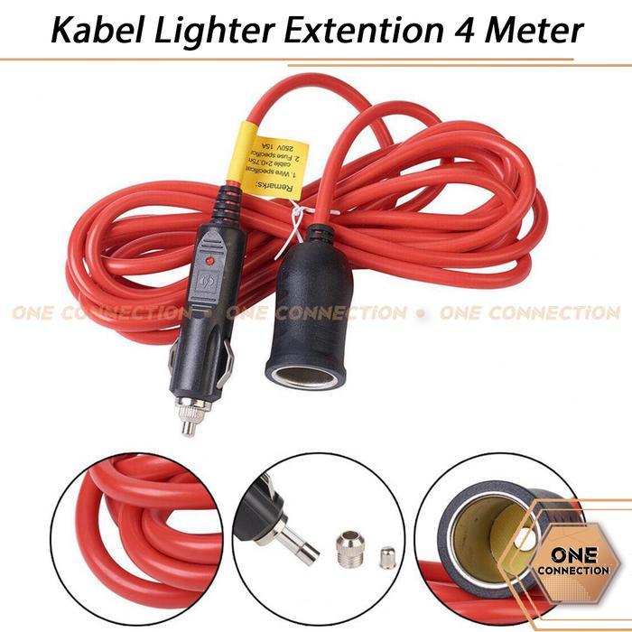 Kabel Colokan Mobil Cigarette Lighter Extension Colokan Rokok Mobil Terbaik