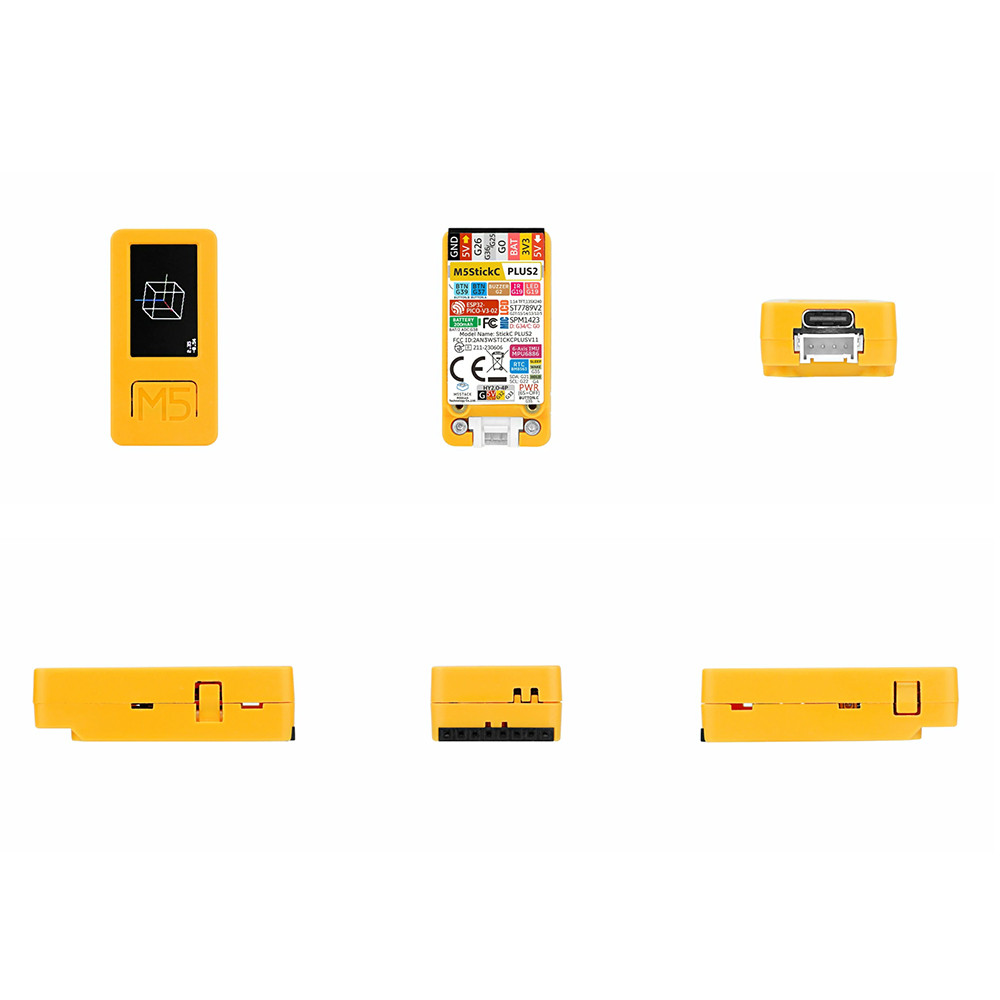 M5Stack M5Stickc plus2 ESP32-PICO IoT Development Kit-1.14-inch TFT Screen Portable Watch-Type