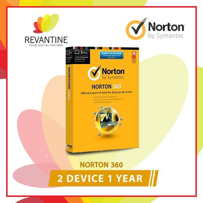 Antivirus Norton 360 2 PC 1 Tahun