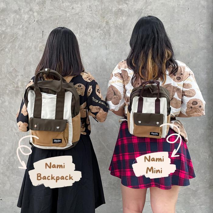 JTTOP" HIMEKU NAMI MINI 3 IN 1 BACKPACK - TAS KECIL MULTIFUNGSI - BACKPACK SLINGBAG HANDBAG - RANSEL