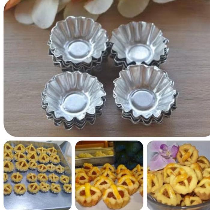 Cetakan Nastar Keranjang isi 40pcs cetakan kue