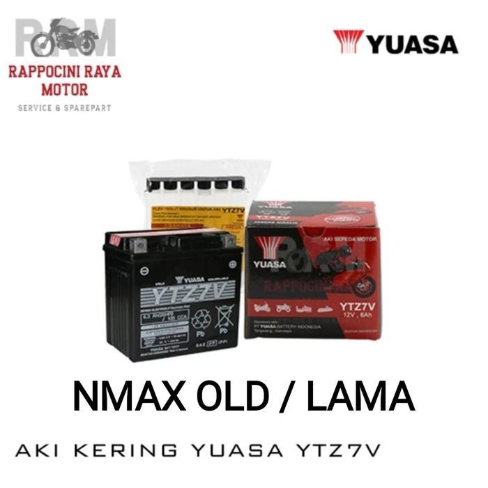 Aki Yuasa Ytz7V Aki Motor Nmax Old Lama