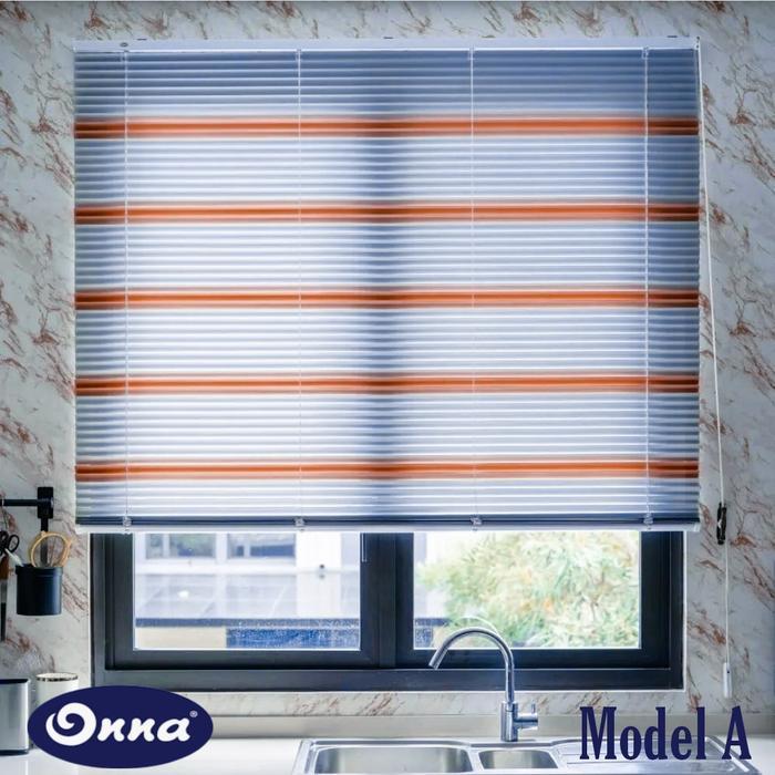 Onna /Horizontal Blind / Slimline Blind / Tirai Kantor /Tirai Rumah