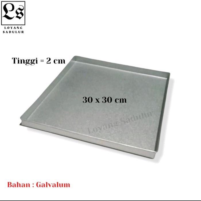 MURAH Loyang oven tangkring / Loyang kue kering 30x30 cm/loyang oven/loyang kue/loyang kuker 30x30