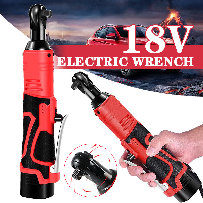 12V/18V Impact Wrench Cordless Rechargeable Electric Wrench 3/8 Inch Right Angle Ratchet Wrenches Im