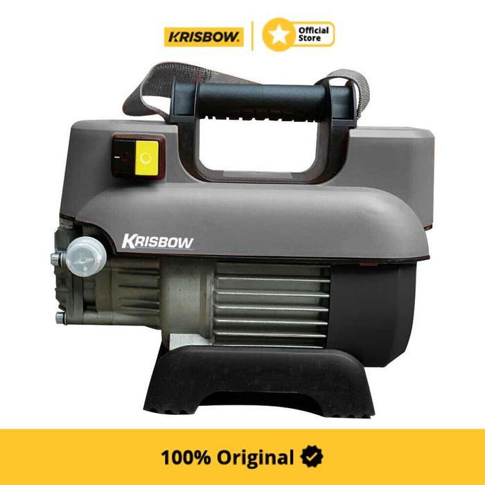 Krisbow High Pressure Cleaner Jet Cleaner 35 Bar Frhpe35 - Abu-Abu Alat Cuci Ac Alat Cuci Motor