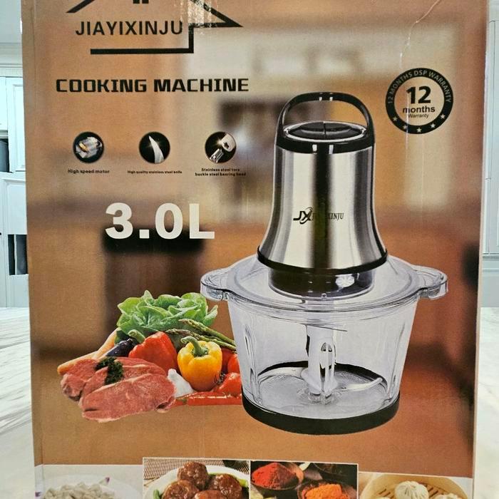 Mesin Chopper alat pencacah daging untuk buat baso atau mencacah bumbu atau mencacah cabe untuk