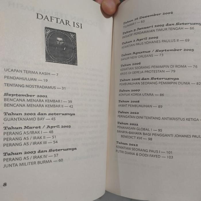 Buku Nostradamus Ramalan yang Mengguncang Dunia