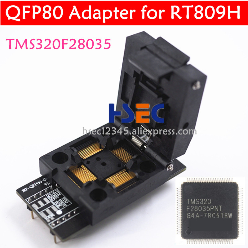 RT809H Programmer adapter EMMC BGA153 BGA169 BGA63 BGA64 BGA48 BGA24 QFP80 socket