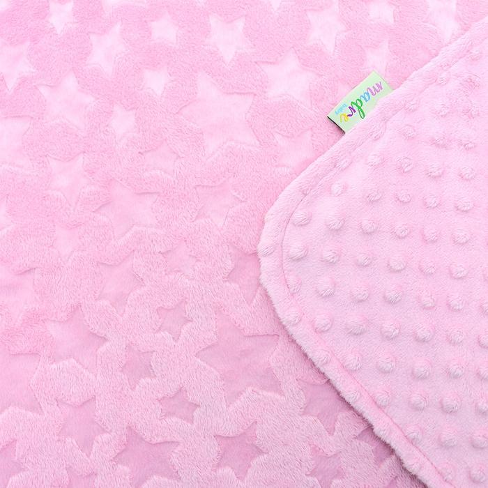 Selimut - Baby Minky Star & Minky Dot Blanket Madre Baby