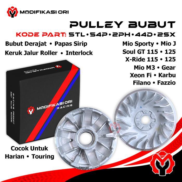 Modifikasi Ori Rumah Roller Pulley Set Mio Sporty Pully-Mio J-Soul GT 115-Xride 115 Bubut Custom