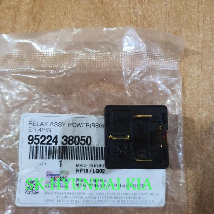 Relay Assy Power 4 Pin Flasher Sen Kaki 4 Hyundai Trajet Semua Mobil Hyundai Kia ( 95224 - 38050 ) -