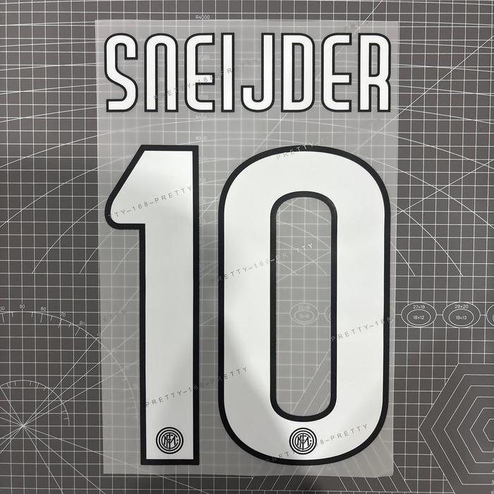 Nameset Hk Inter Home 09/11 Sneijder