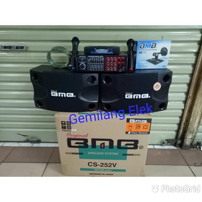 Paket Karaoke Bmb 8Inch Komplit Siap Karaoke