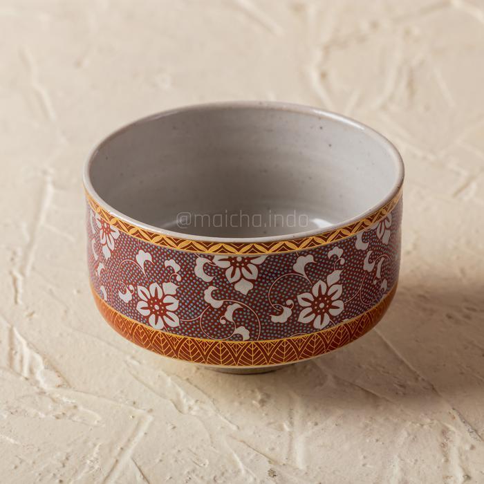 Chawan - Kutani Ware Tessenmon - Made in Japan