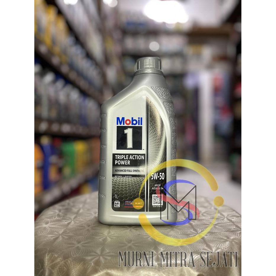 MOBIL 1 OIL OLI SAE 5W-50 5W50 5 W 50 1 L