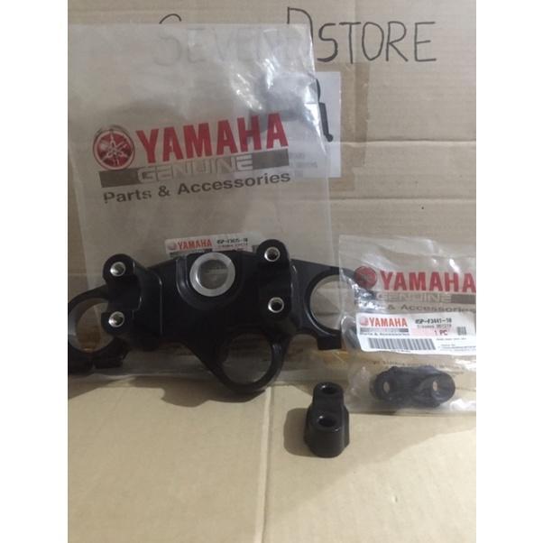 Segitiga Atas 45P Crown Handle Silver Hitam Byson Original Ygp