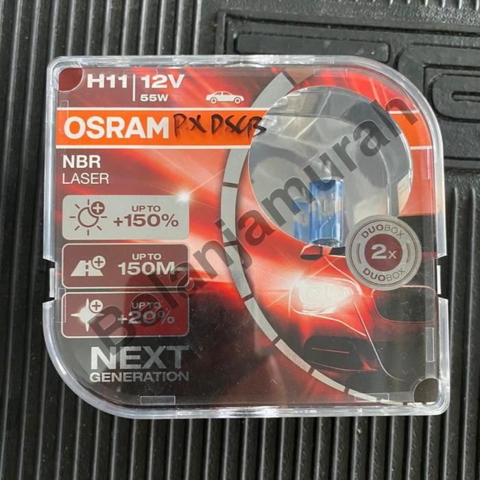 Bohlam Osram H11 H7 Hb3 Hb4 Night Breaker Nbr Laser Next Generatio Ori