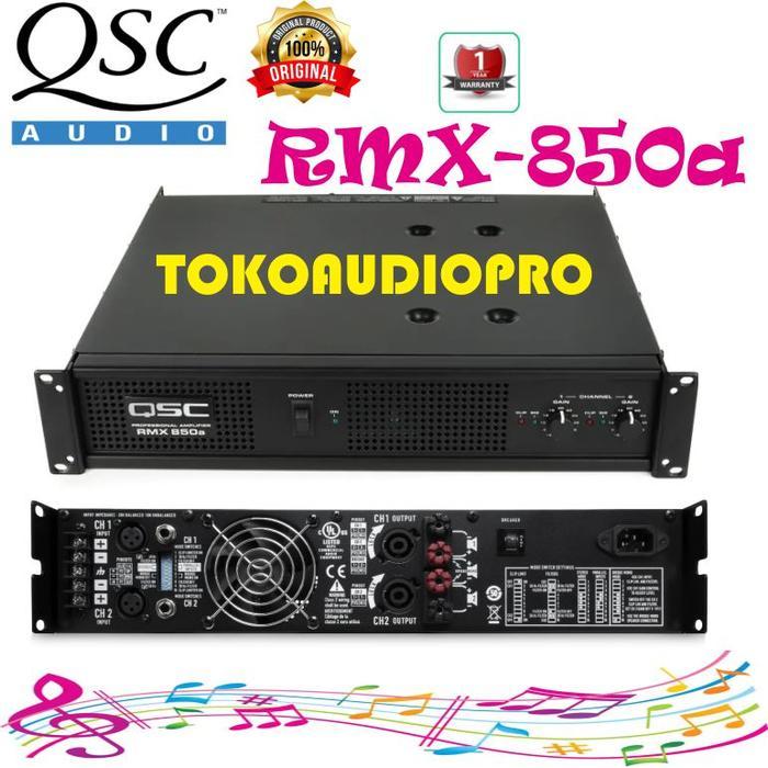 Qsc Rmx 850A Power Amplifier Qsc Rmx850A Original Co
