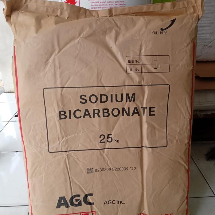 sodium bicarbonate bicarbonat baking soda soda kue AGC Asahi Jepang