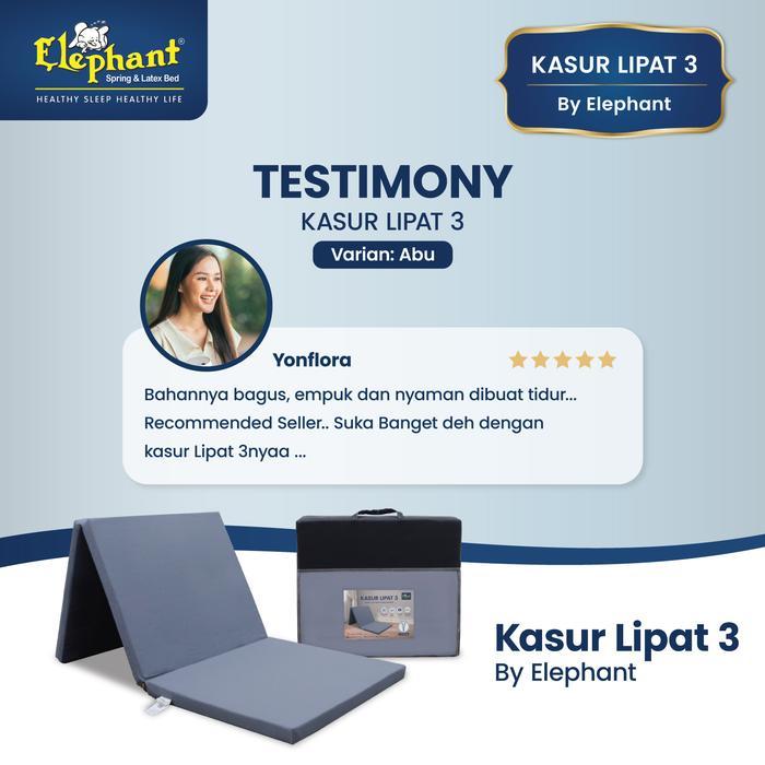 Kasur Lantai Lipat Tiga Elephant