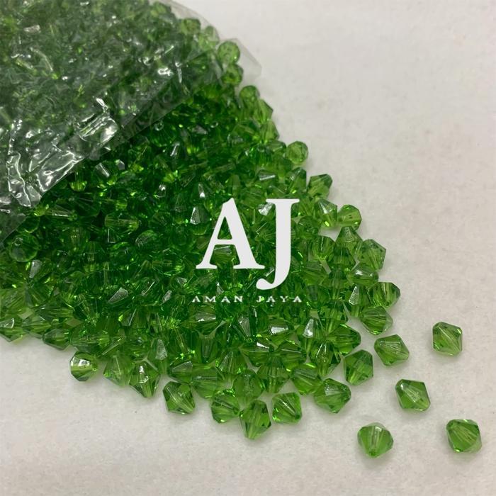 Manik Akrilik Diamond 10mm / Mote Kaca Acrylic Diamond 10 mm