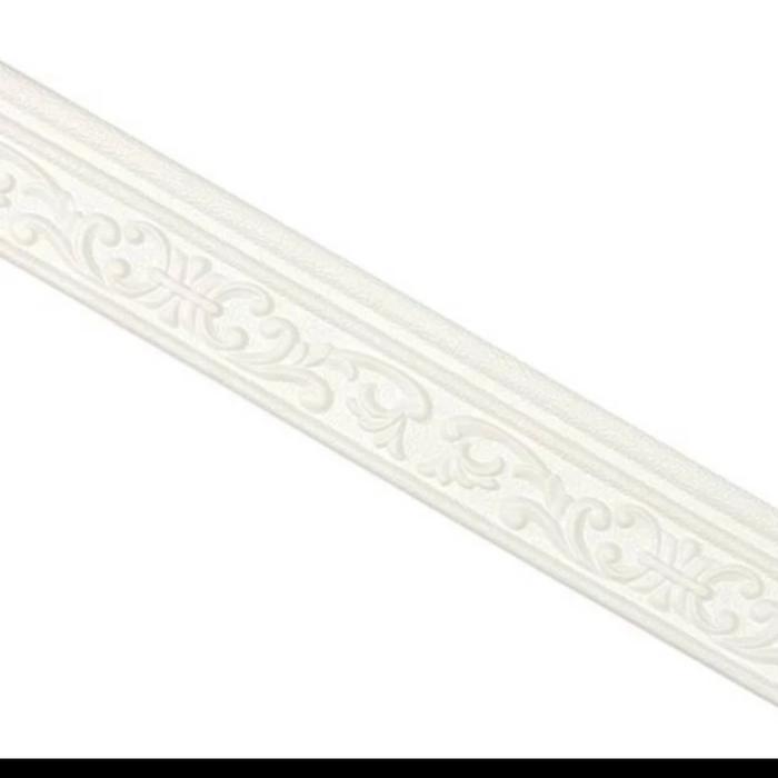 "New" Border List Wallpaper Foam 3D Motif Batik Wallborder List Profil