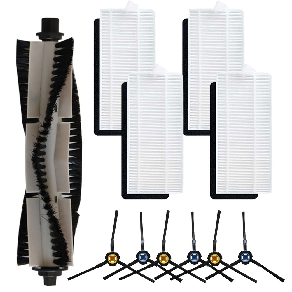 Main Side Brushes Kit For ILIFE A20/ T20S/ V3x/ For Polaris PVCR 3600/ G2 0926W/ G2 0726W/ G2 1226