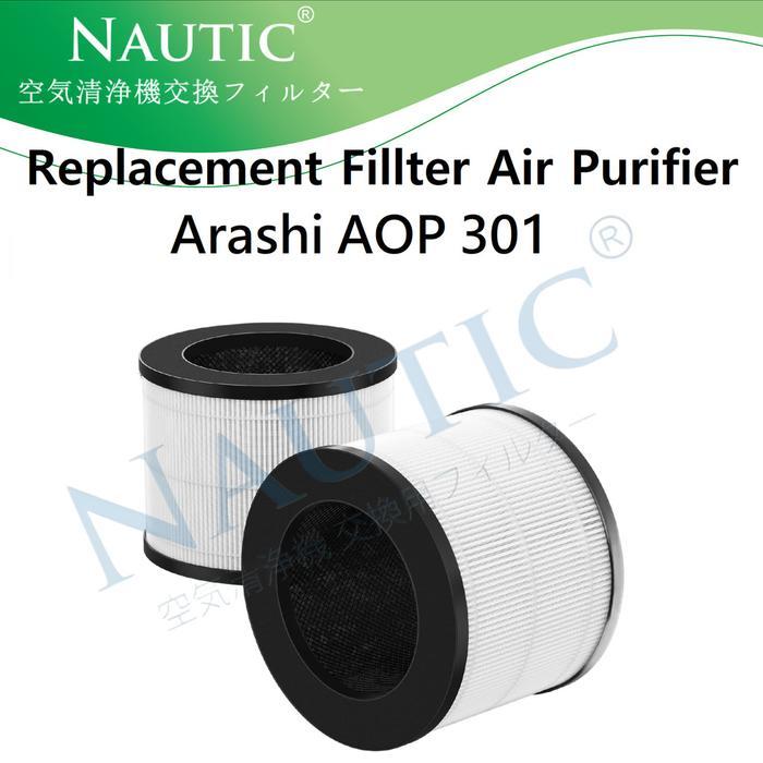 Hepa Filter Air Purifier Arashi AOP 301 3-in-1 Stage Filter