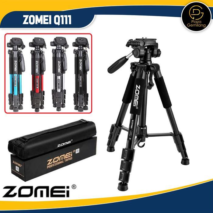 ZOMEI Q111 Professional DSLR Tripod & Pan Head - Tripod Zomei Q111