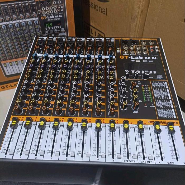Mixer gtlab gt lab 8 chanel g8bl original