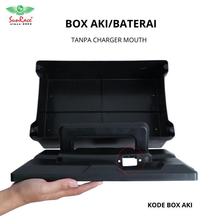 Box Aki/Baterai Tempat Penyimpanan Aki/Baterai Sepeda Listrik 48V 12Ah Universal Terjamin