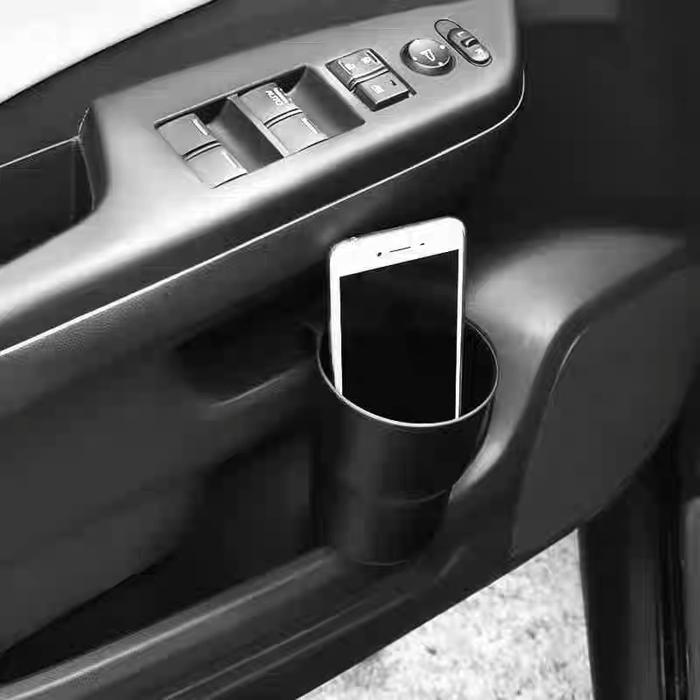 "New" Tempat Sampah 2in1 Asbak Mobil MOTOR Tempel Gantung Dudukan Bentuk Tempat Gelas Botol Minuman