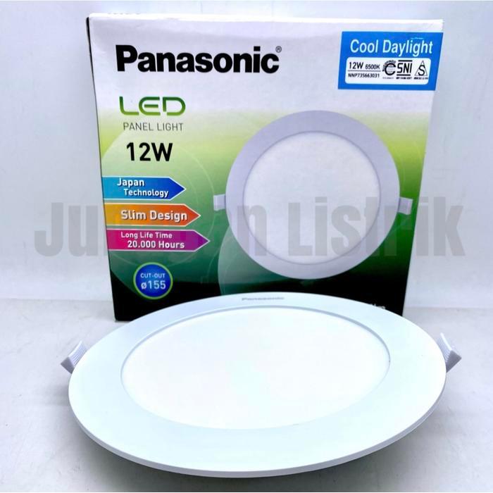 Led Downlight Panel 12W 12 W 12 Watt 12 Watt Panasonic Bulat