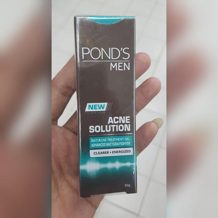 POND'S MEN ACNE SOLUTION 20GR-TREATMENT GEL-PONDS OIL CONTROL CREAM