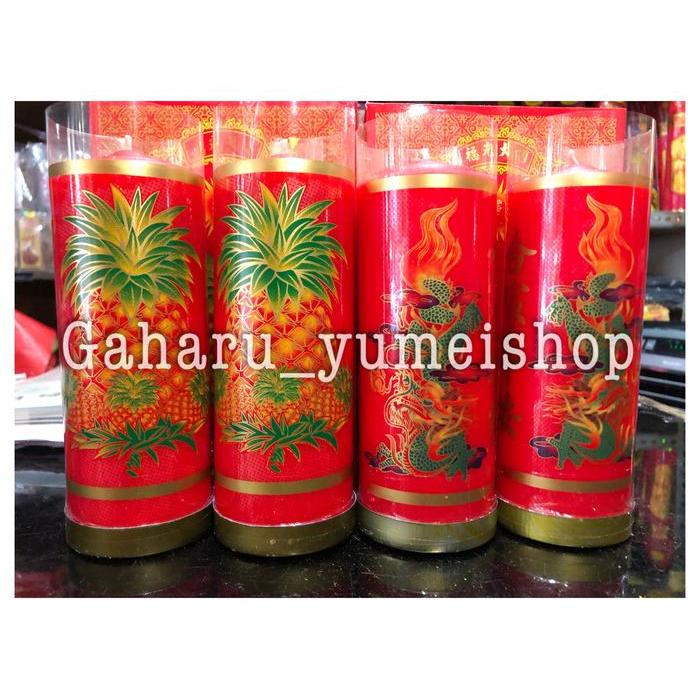 Lilin Kati Merah Naga 1/2Kati