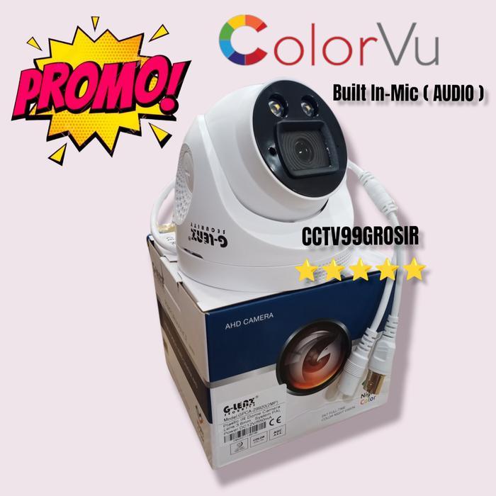 Kamera Cctv Indoor Glenz Full Color 2Mp Built In - Mic ( Audio )