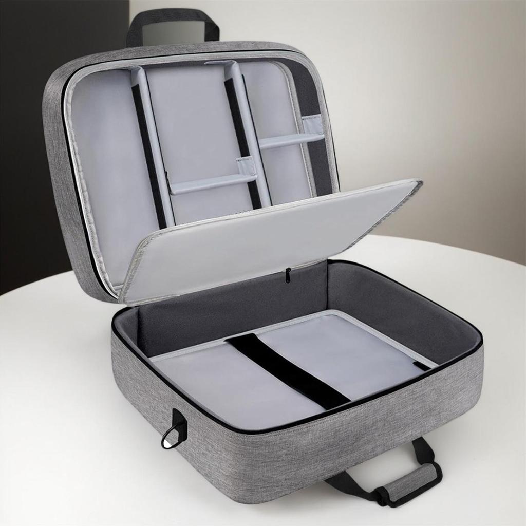 Audio Mixer Bag DJ Cable File Bag for DJ Gear with Adjustable Storage Scratch-Resistant Sound