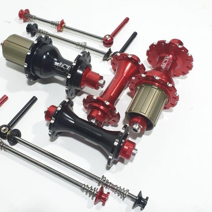 Hub FreeHub RoadBike 700c XLR8 Front 20 Rear 24 Hole Bearing