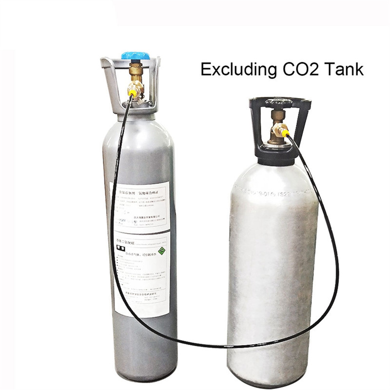 AT02-Welding Gas Transfer Adapter, G3/4 Refill Station For Nitrogen, Argon, CO2 From 40L Bottles To