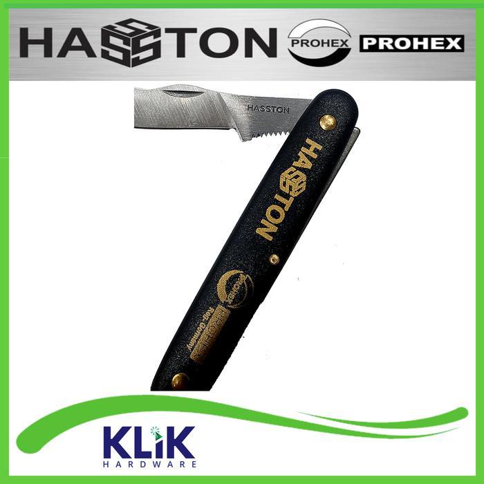 "New" Hasston Prohex Pisau Okulasi Stek Batang Pucuk - Grafting Tools