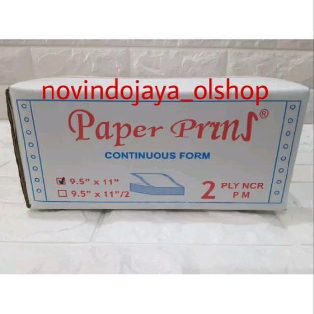 Continuous Form 2 Ply Paperpryns - Kertas Komputer Murah