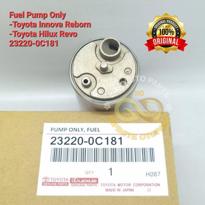 FUEL PUMP ONLY ROTAK INNOVA INOVA REBORN HILUX REVO 23220-0C181 QUALITY news