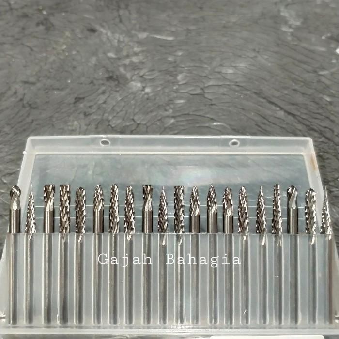 Mata Tuner Set 3Mm Mata Bor Cun Mata Cuner Set 20 Pcs Ukir Grafir